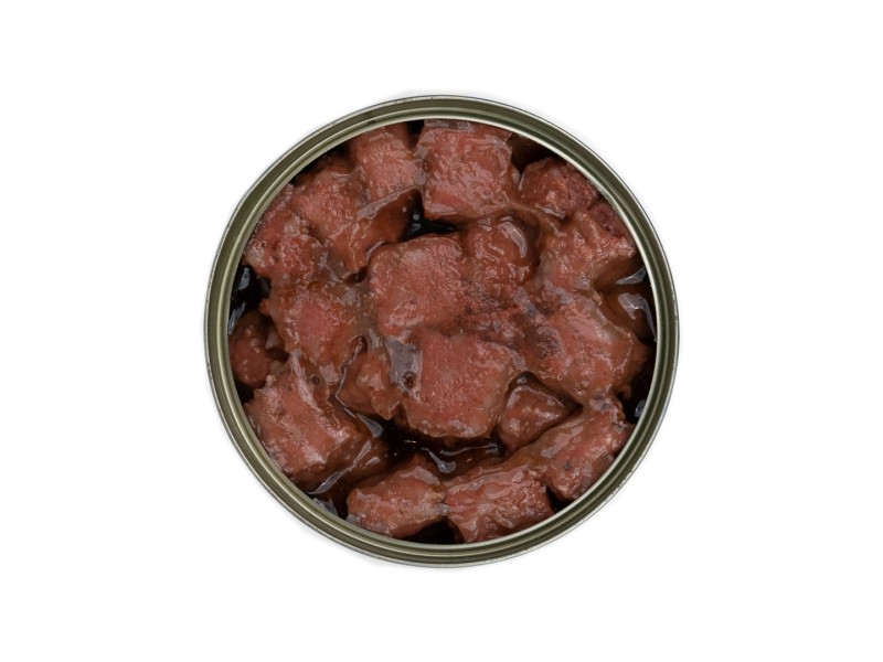 TUF TUF Meaty chunks with beef - wet dog food - 1250g