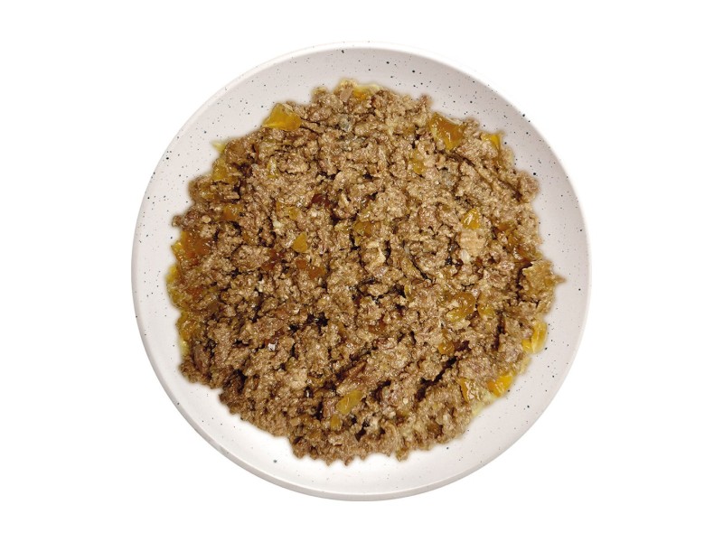 WIEJSKA ZAGRODA Beef with duck - wet dog food - 500g