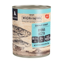WIEJSKA ZAGRODA Fish Feast Puppy - wet dog food - 800g