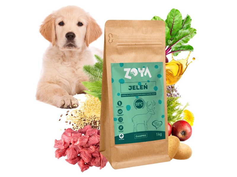 ZOYA ColdPRO Deer - dry dog food - 1kg