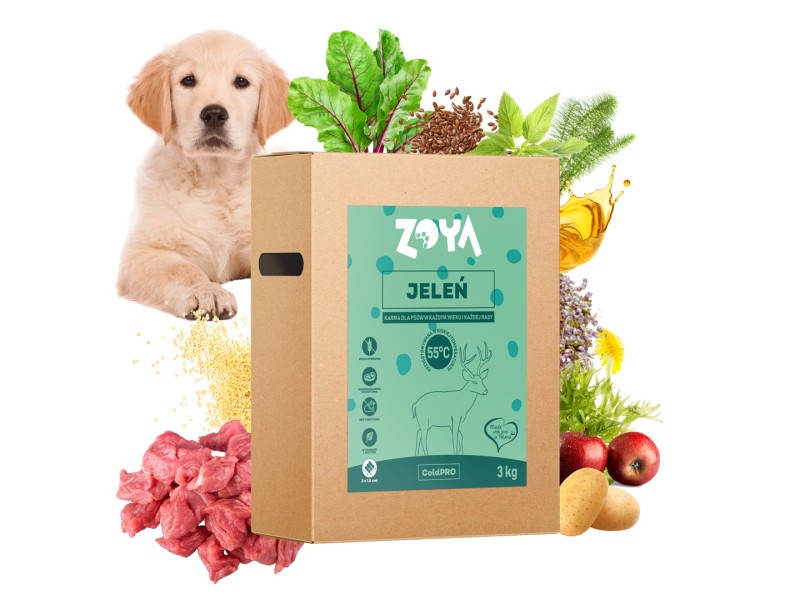 ZOYA ColdPRO Deer - dry dog food - 3kg