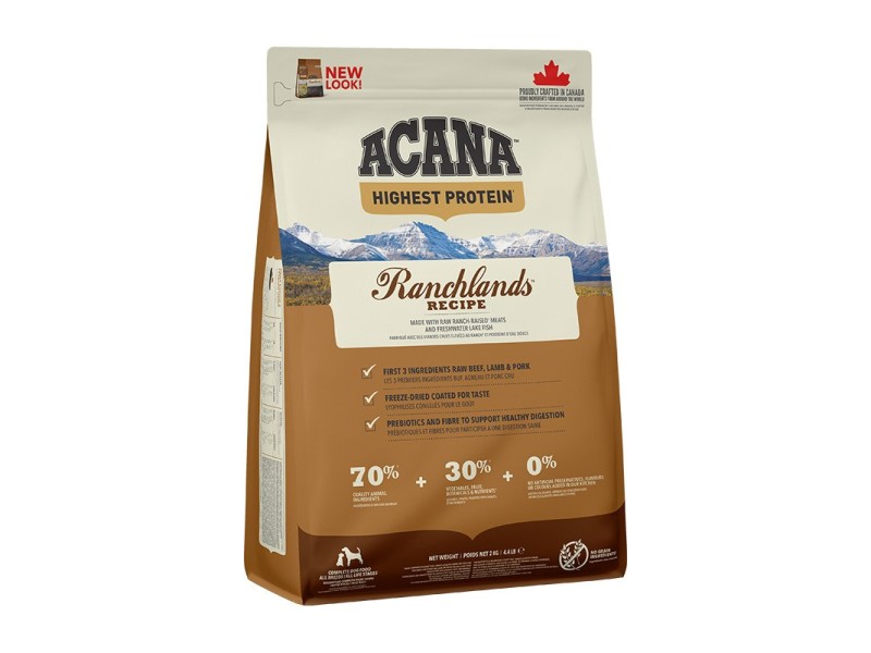 ACANA Highest Protein Ranchlands Dog - dry dog food - 2 kg