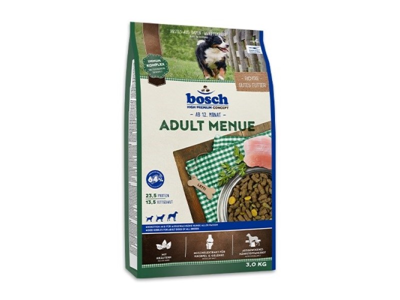 BOSCH Adult Menue - dry dog food - 3kg