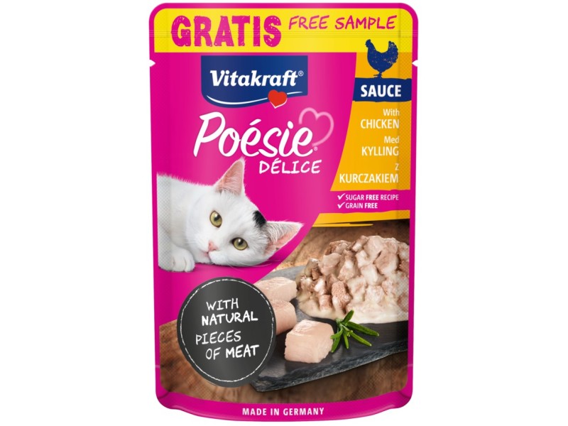 VITAKRAFT Poesie Delice Chicken - wet cat food - 85g