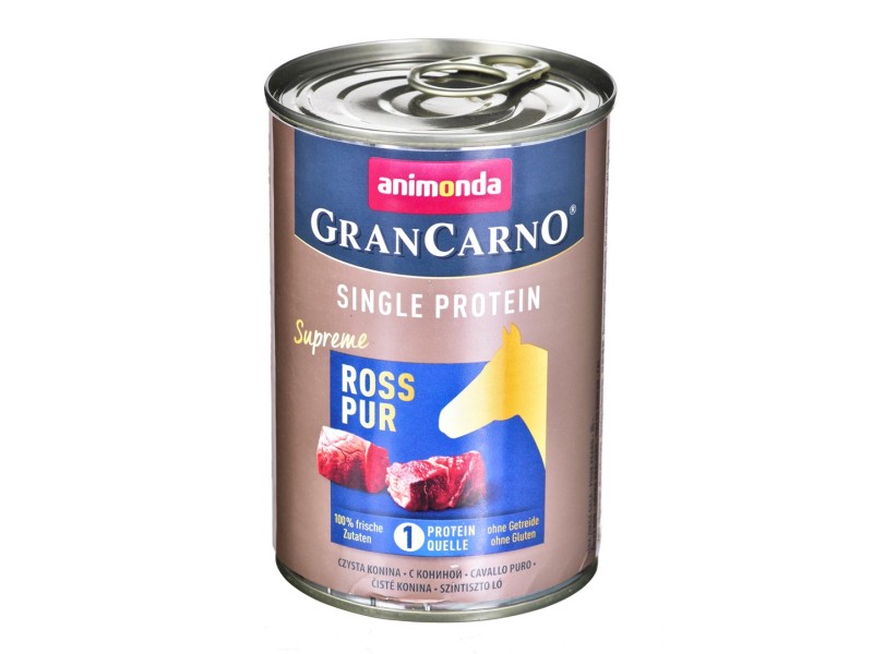 ANIMONDA GranCarno Single Protein Horse meat - wet dog food - 400 g