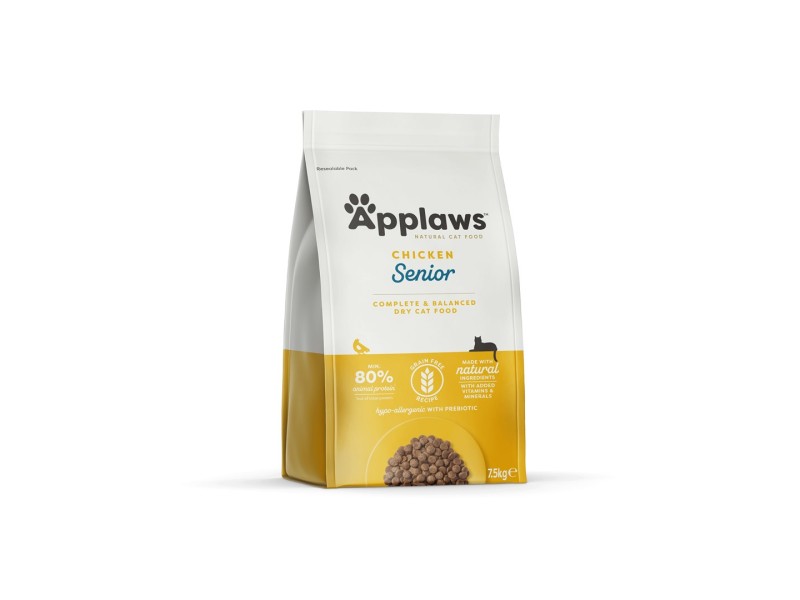 APPLAWS Senior Chicken - dry cat food - 7,5kg