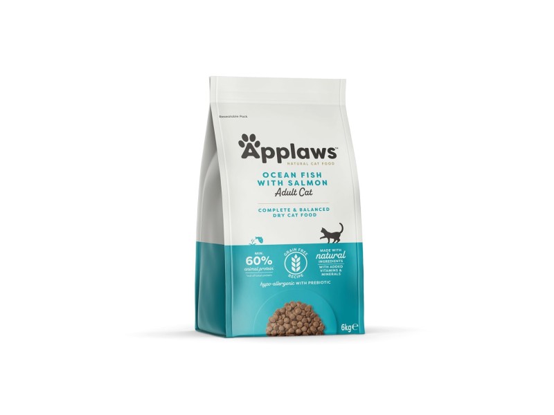 Applaws 5060122497312 cats dry food 6 kg Adult Fish