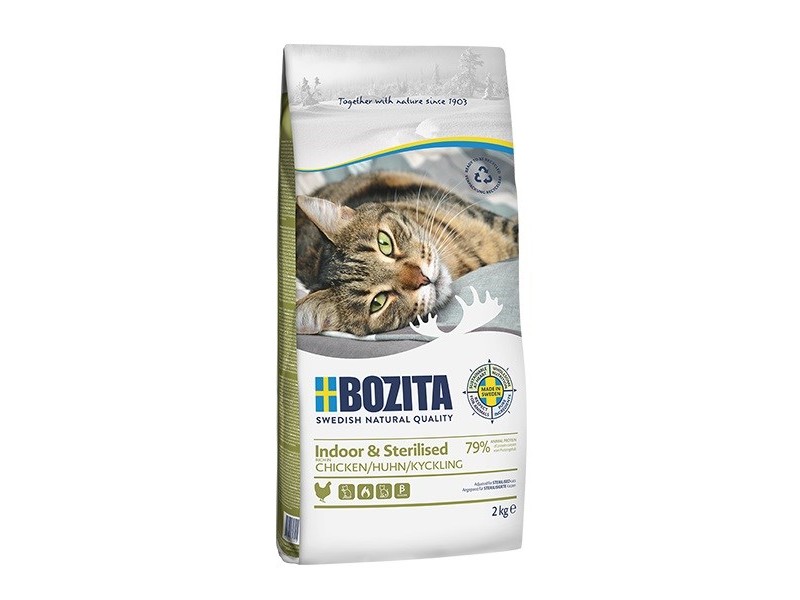 BOZITA Indoor & Sterilised Chicken - dry cat food - 10kg BOZITA Indoor & Sterilised Chicken - dry cat food - 10kg