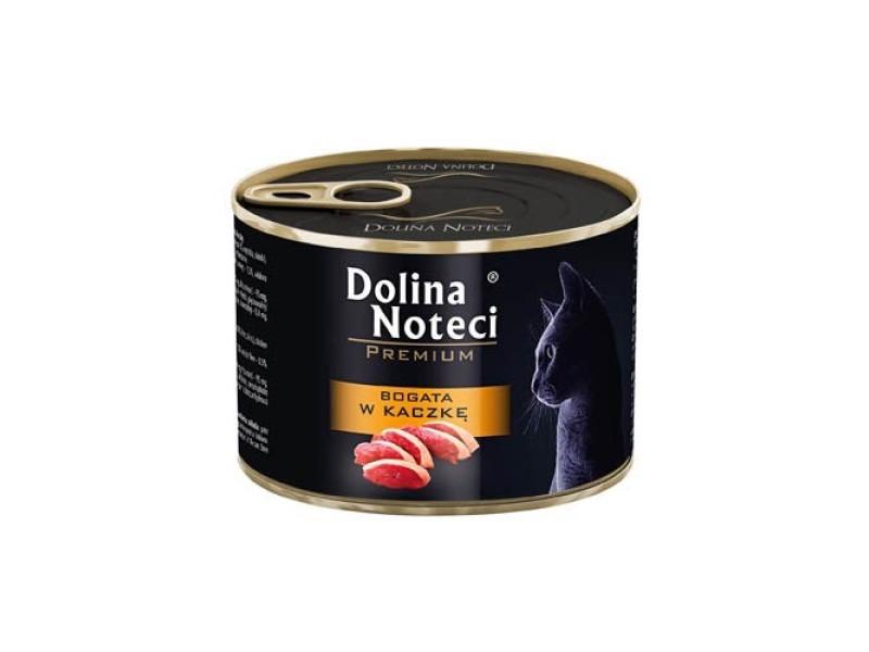 DOLINA NOTECI Premium Rich in duck - wet cat food - 185g DOLINA NOTECI Premium Rich in duck - wet cat food - 185g