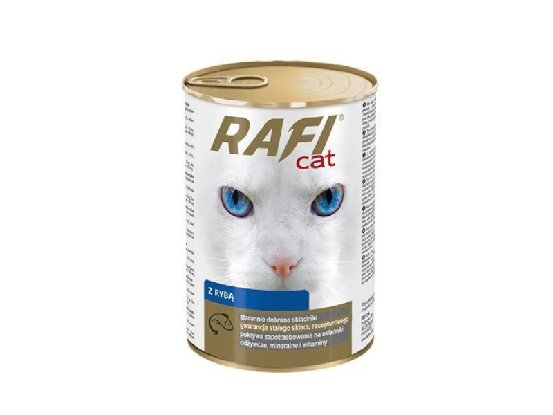 DOLINA NOTECI Rafi Cat with fish - wet cat food - 415g