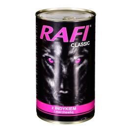 Dolina Noteci Rafi Classic with turkey and carrots - wet dog food - 1240g