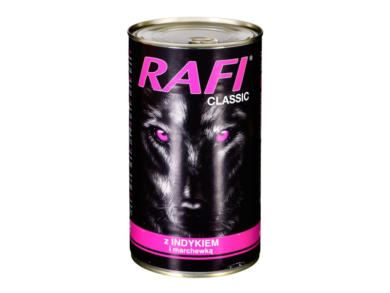 Dolina Noteci Rafi Classic with turkey and carrots - wet dog food - 1240g