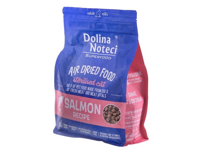 DOLINA NOTECI Superfood Sterilised Salmon - Dry Cat Food - 1 kg
