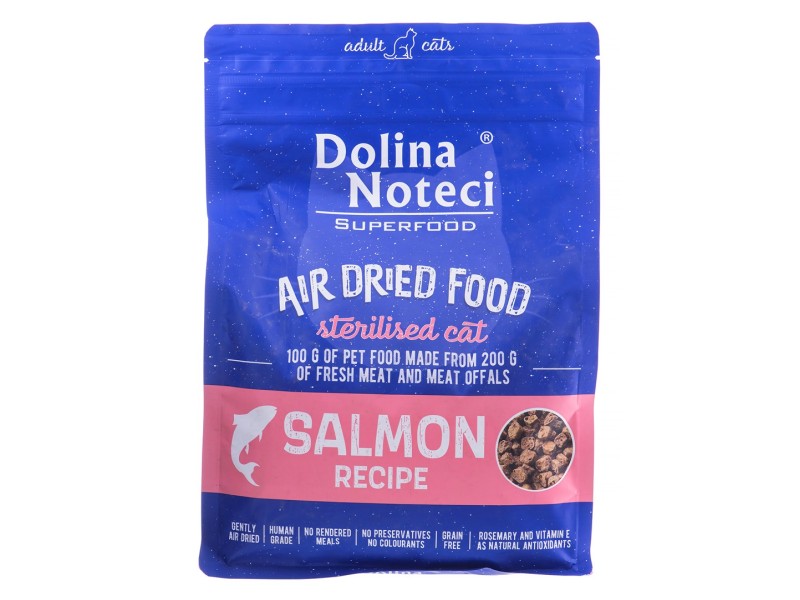 DOLINA NOTECI Superfood Sterilised Salmon - Dry Cat Food - 1 kg