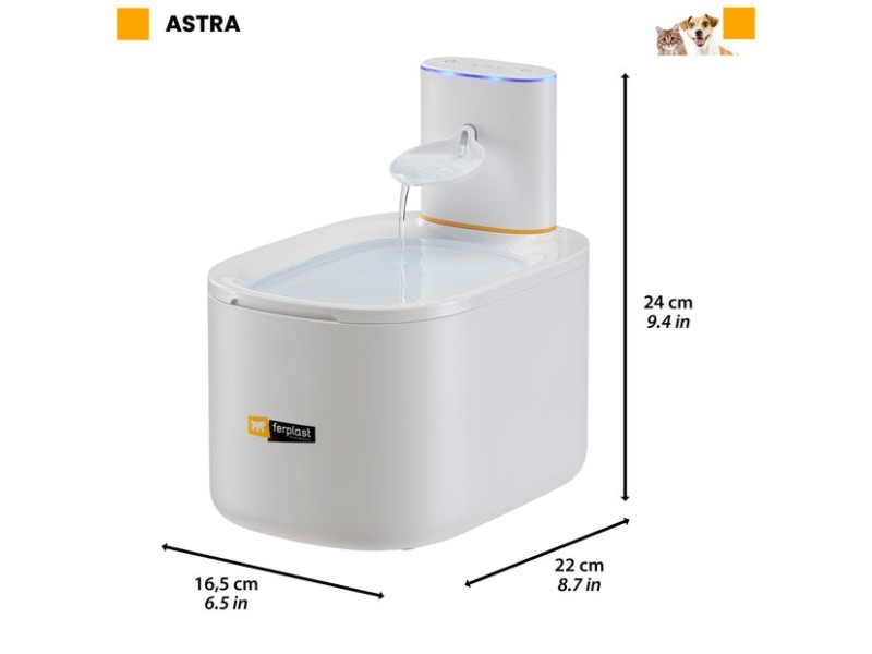 FERPLAST Astra - fountain for dogs and cats - 3 l