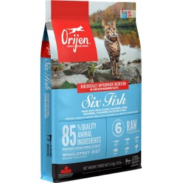 ORIJEN Six Fish Cat - dry cat food - 5,4kg