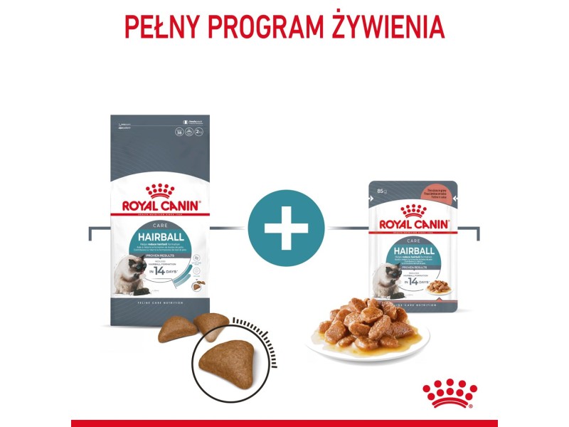 ROYAL CANIN FCN Hairball Care chunks in gravy - wet cat food - 12x85 g