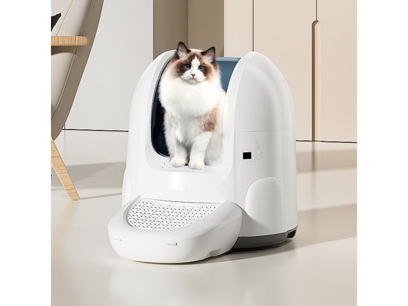 SPONGE Pet Litter Box - self-cleaning litter box