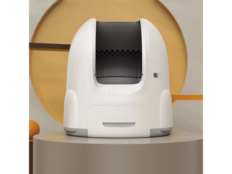 SPONGE Pet Litter Box - self-cleaning litter box