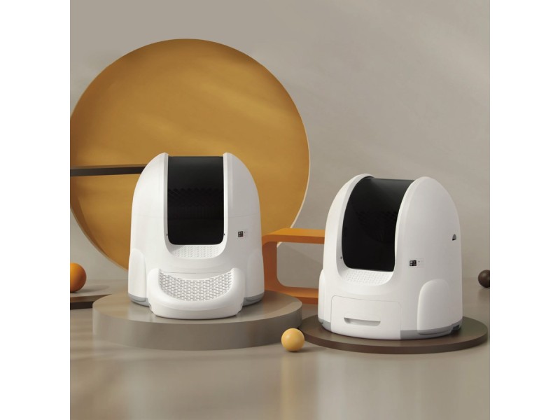 SPONGE Pet Litter Box - self-cleaning litter box