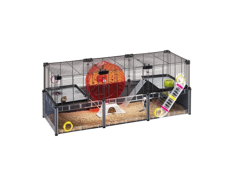 FERPLAST Multipla hamster large - cage for rodents - 107,5 x 37,5 x 42 cm