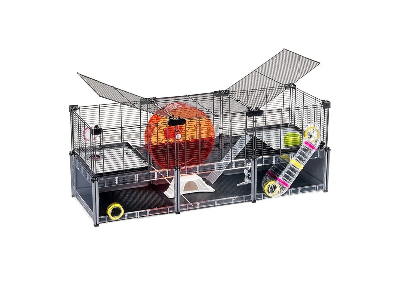 FERPLAST Multipla hamster large - cage for rodents - 107,5 x 37,5 x 42 cm