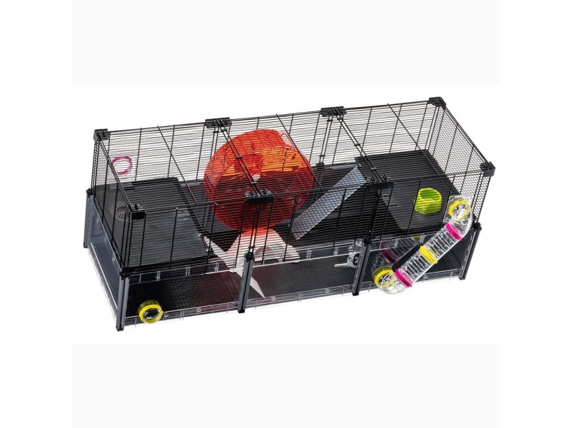 FERPLAST Multipla hamster large - cage for rodents - 107,5 x 37,5 x 42 cm