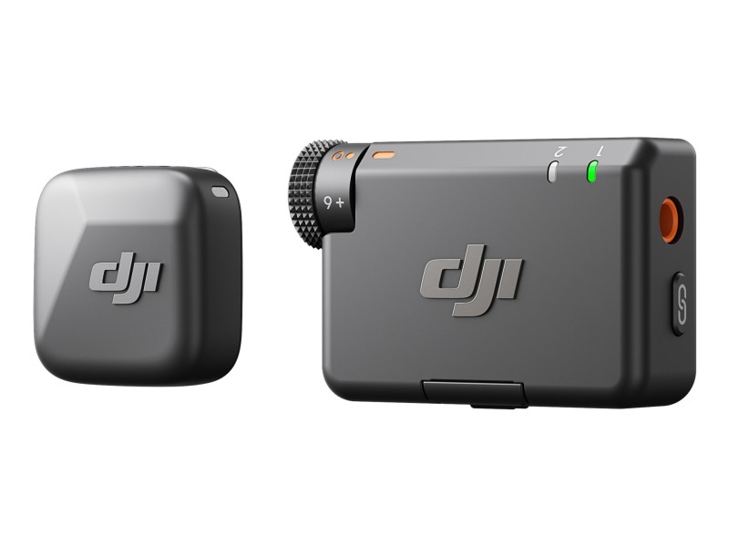 DJI Mic Mini Mounted camera receiver Black