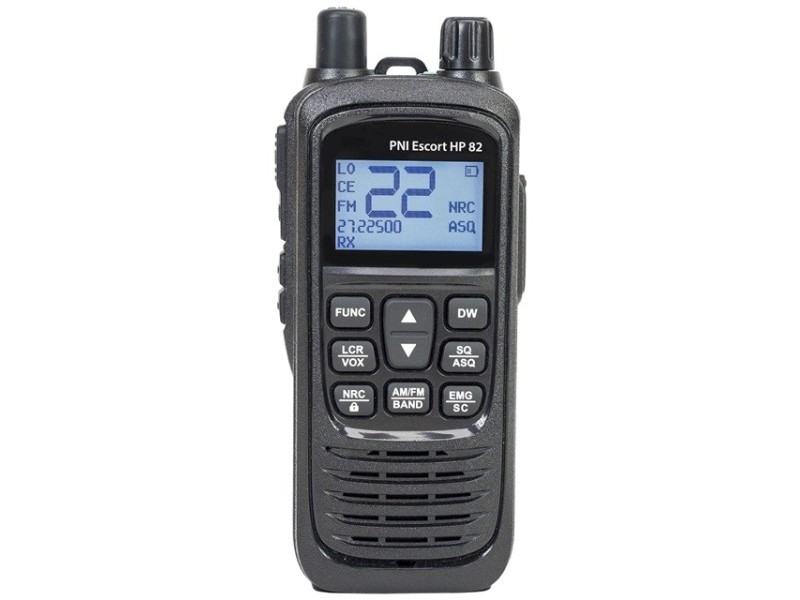 PNI Escort HP82 Handheld CB Car Radio 1800 mAh USB-C Black
