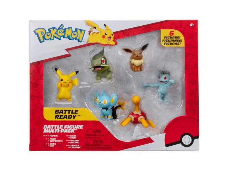 Pokemon Battle Figures 6-Pak Series 8, figurines