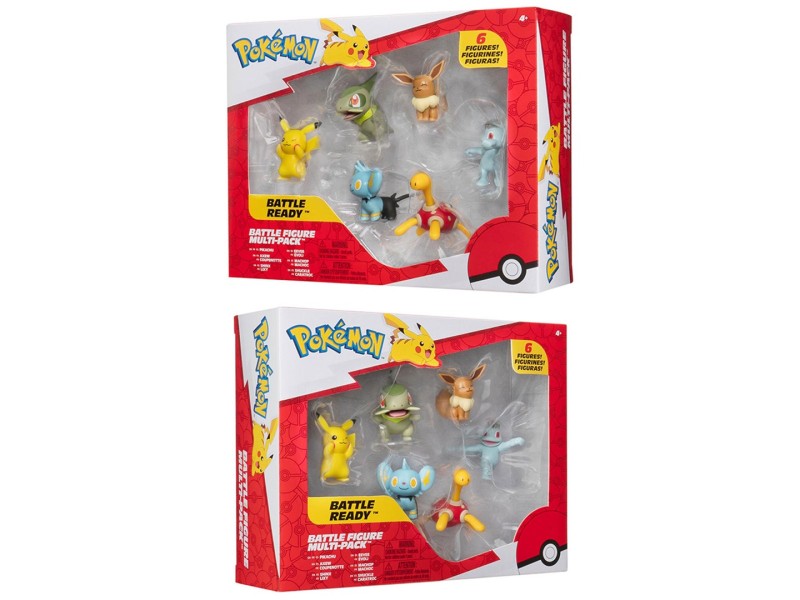 Pokemon Battle Figures 6-Pak Series 8, figurines
