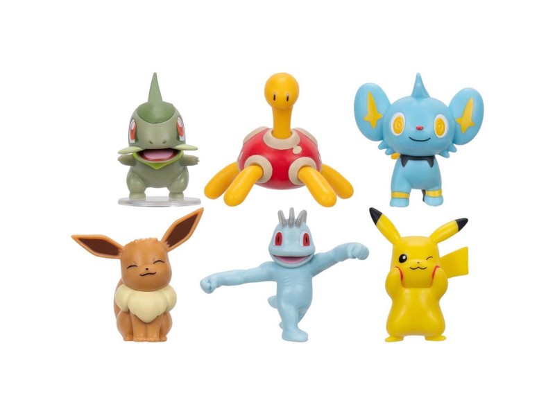 Pokemon Battle Figures 6-Pak Series 8, figurines
