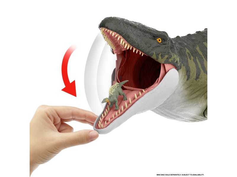 Jurassic World Rebirth Super Colossal Mosasaurus Action Figure, Dinosaur Toy