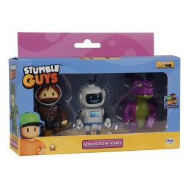 STUMBLE GUYS S2 MINI ACTION FIGURES - 3 PACK VER.A