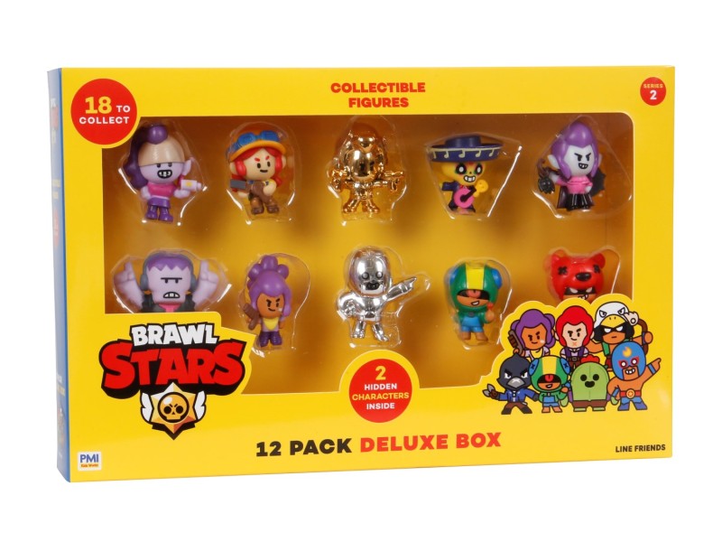 BRAWL STARS S2 FIGURES -12 PACK DELUXE BOX