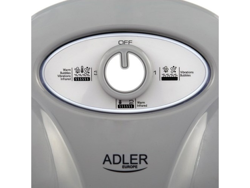 Adler AD 2167 massager Legs Grey, White