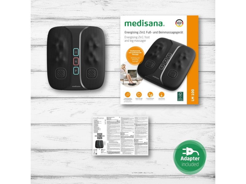 Medisana LM 100 massager Foot, Legs Black