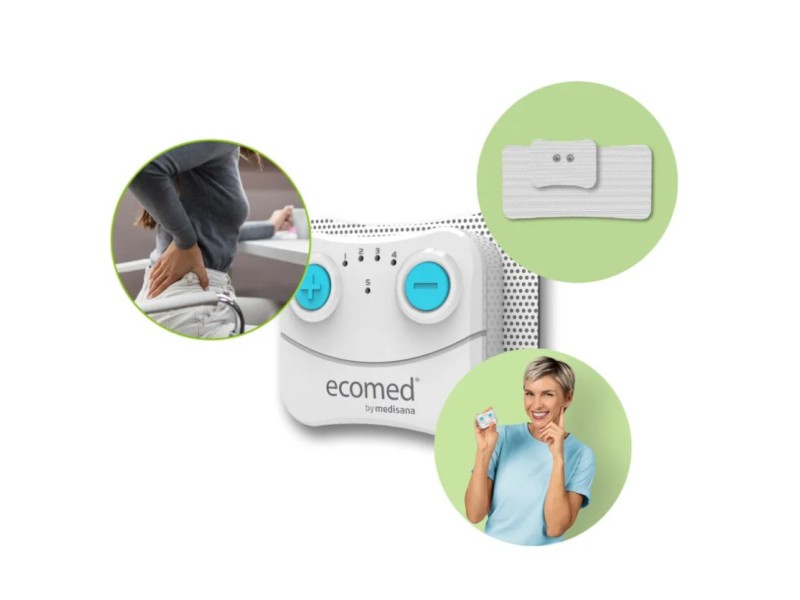 Cordless TENS pain therapy device Ecomed by Medisana TT-10E