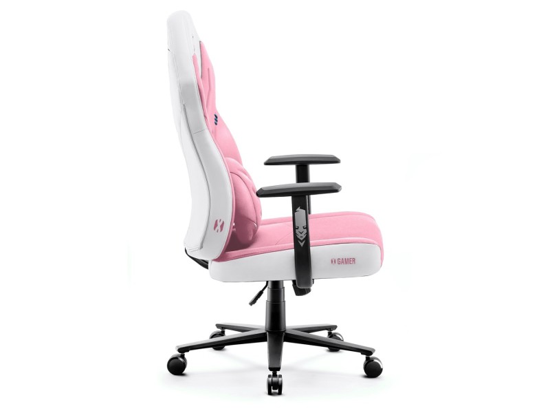 DIABLO X-GAMER gaming chair pink and white DIABLO X-GAMER gaming chair pink and white