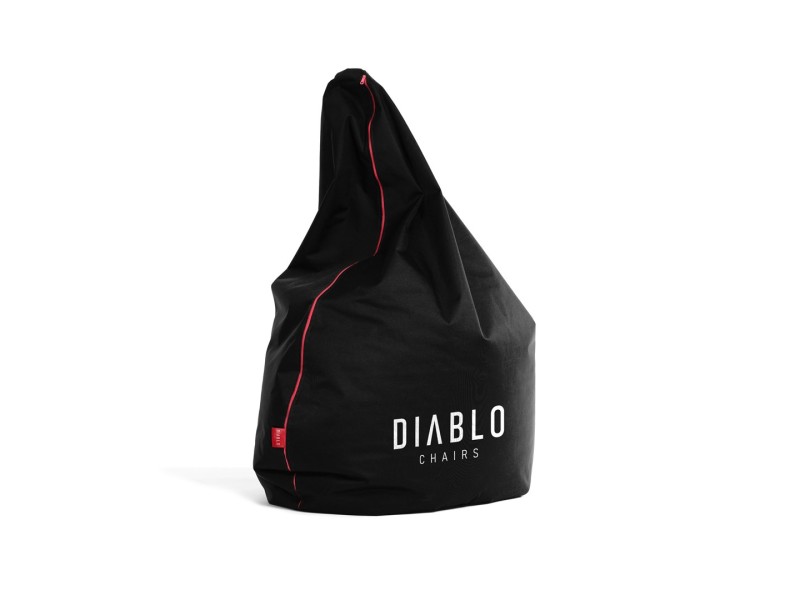 DIABLO gaming pouffe black