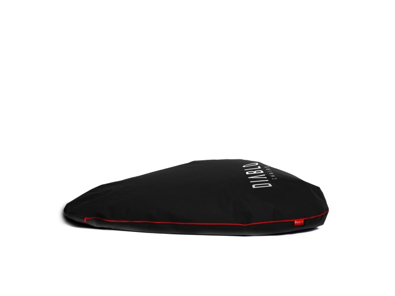 DIABLO gaming pouffe black