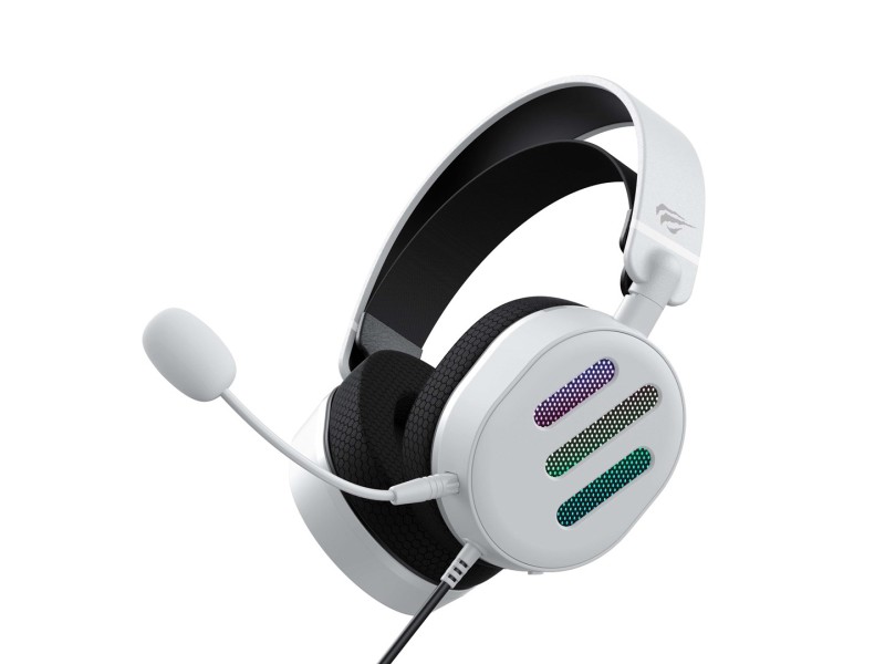 Havit H2038U - gaming headphones, black and white