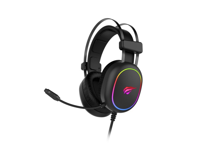 Havit GAMING HEADPHONE RGB BLACK 2016D Headset Wired Head-band