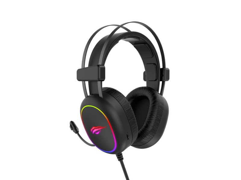 Havit GAMING HEADPHONE RGB BLACK 2016D Headset Wired Head-band