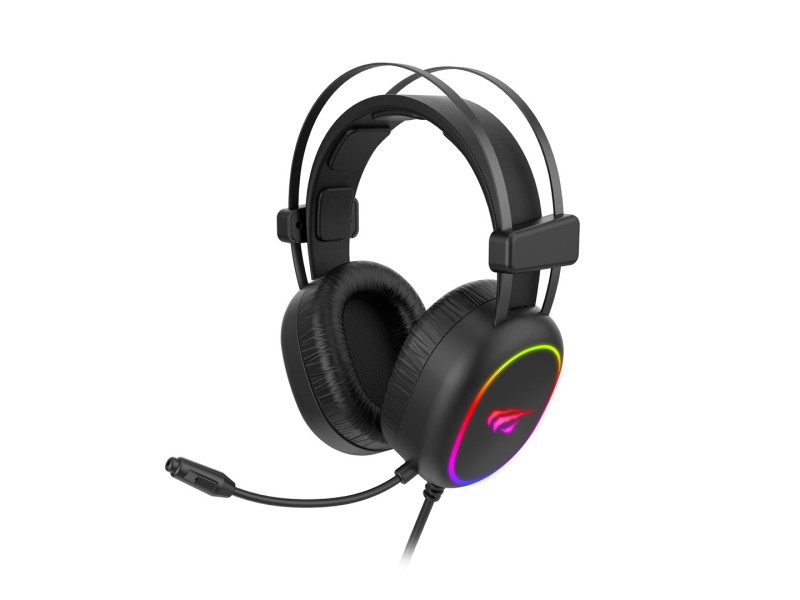 Havit GAMING HEADPHONE RGB BLACK 2016D Headset Wired Head-band