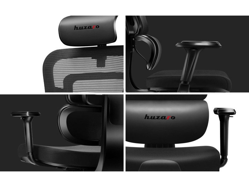 HUZARO COMBAT 7.0 GAMING STUHL SCHWARZ