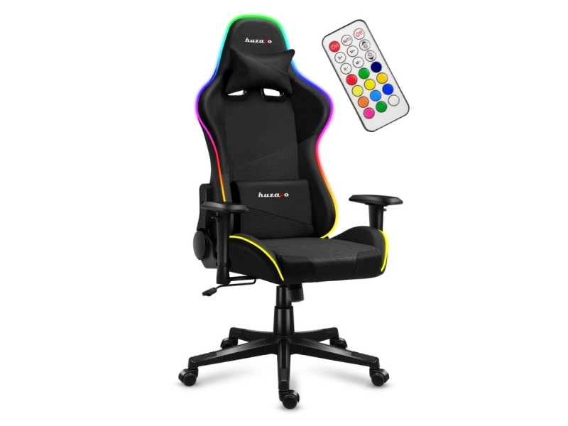 Huzaro Force 6.3 PC gaming chair Bucket (cradle) seat Black, Multicolour