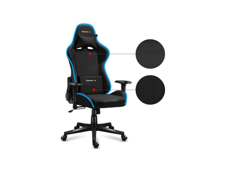Huzaro Force 6.3 PC gaming chair Bucket (cradle) seat Black, Multicolour