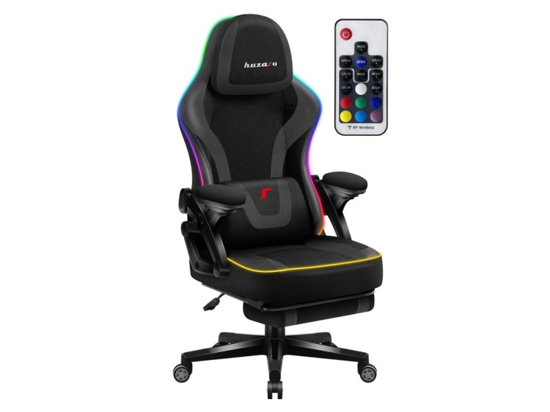 RGB Black Mesh gaming chair