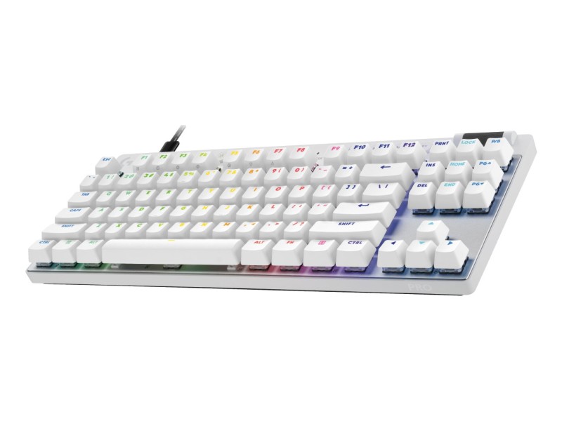 Logitech G PRO X TKL Rapid keyboard Gaming USB QWERTY US International White Logitech G PRO X TKL Rapid keyboard Gaming USB QWERTY US International White